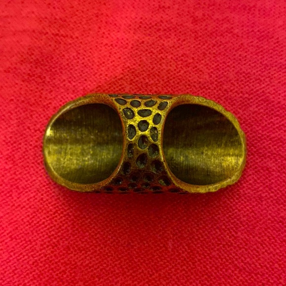 🆕 Hammered Knuckle Ring - Picture 13 of 16